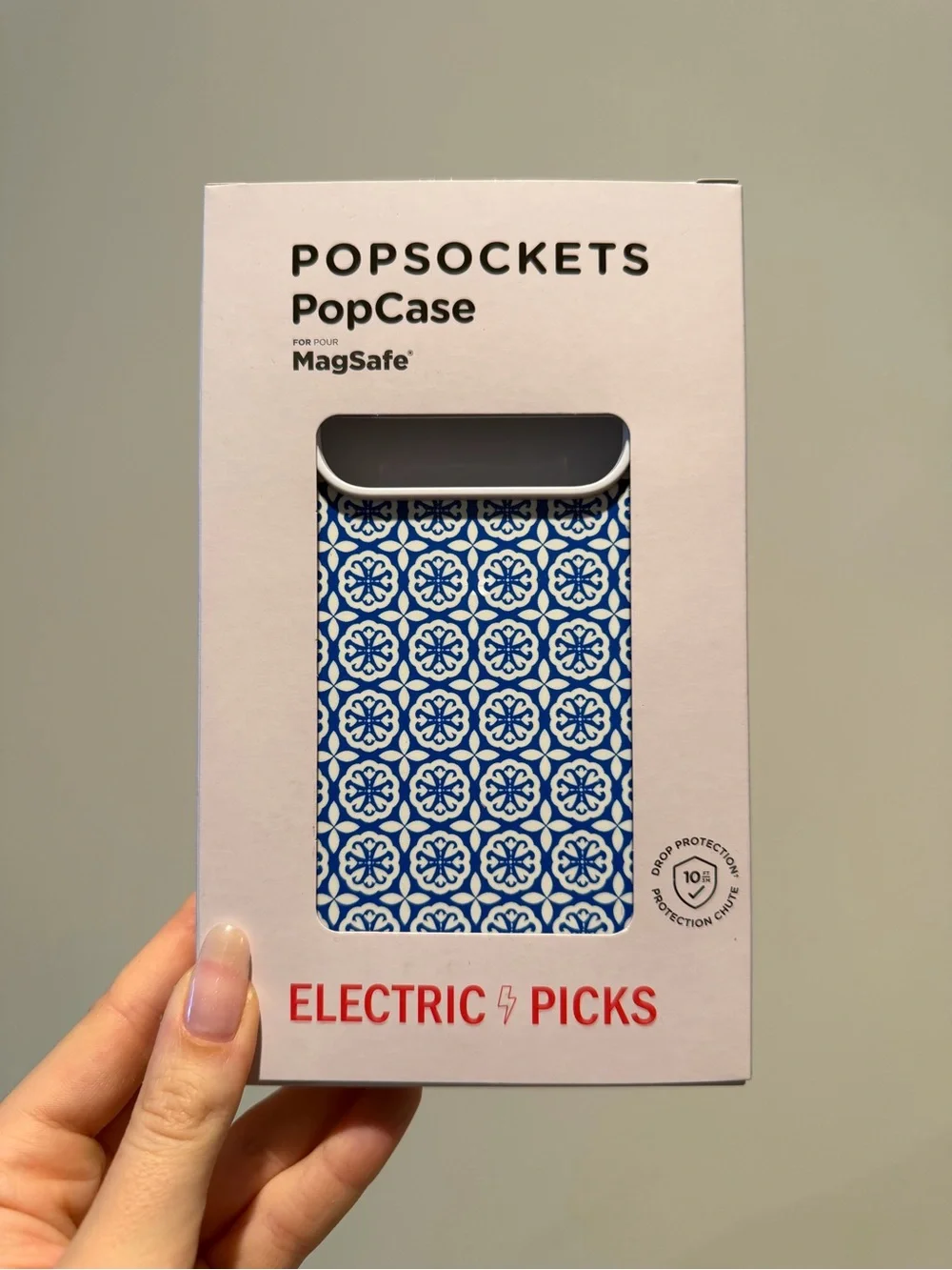 Popsockets Navy Mosaic iPhone 17 Pro Max MagSafe Case